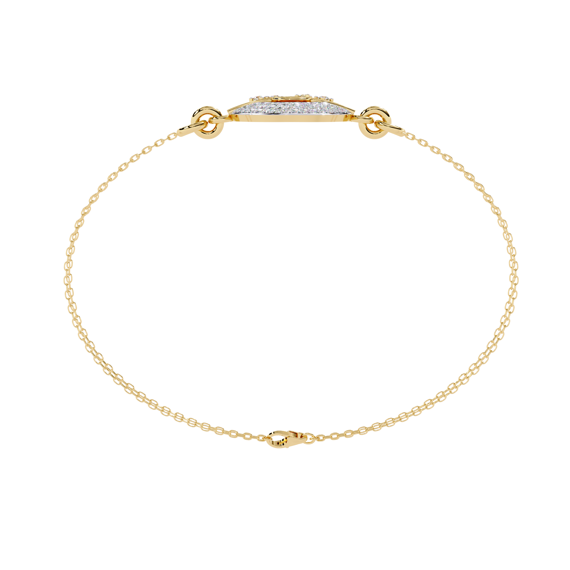 Solitairekart 0.42ct Daily Wear Round Diamond Bracelet-HI Color, VS-SI Clarity